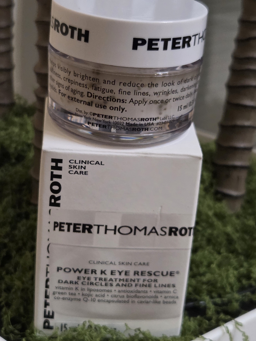Peter Thomas Roth Power K Eye Rescue 0.5 oz / 15 mL New